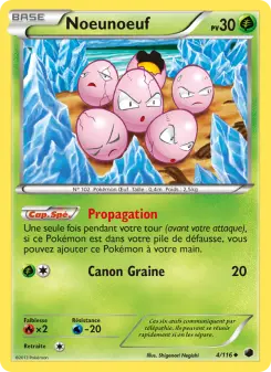 Carte Pokémon Noeunoeuf