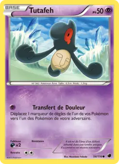 Carte Pokémon Tutafeh