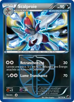 Carte Pokémon Scalproie