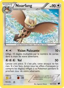 Carte Pokémon Noarfang