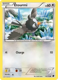 Carte Pokémon Étourmi