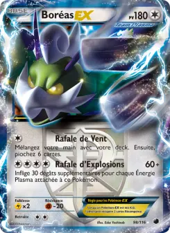 Carte Pokémon Boréas-EX