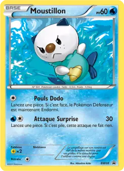 Carte Pokémon Moustillon