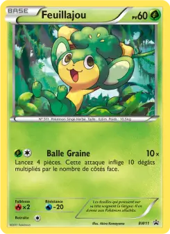 Carte Pokémon Feuillajou