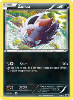 Carte Pokémon Zorua