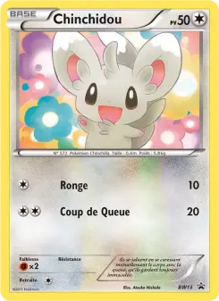 Carte Pokémon Chinchidou