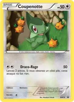 Carte Pokémon Coupenotte