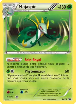 Photo carte Pokemon Majaspic Promo BW BW20/101