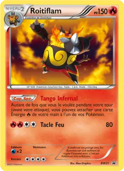 Carte Pokémon Roitiflam
