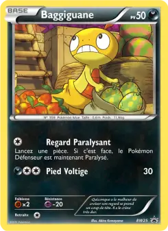 Carte Pokémon Baggiguane