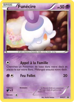 Carte Pokémon Funécire
