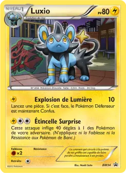 Carte Pokémon Luxio