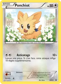 Carte Pokémon Ponchiot
