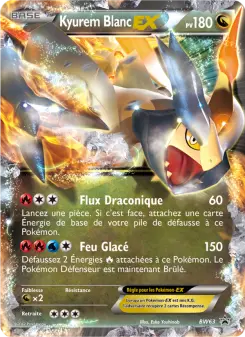 Carte Pokémon Kyurem Blanc ex