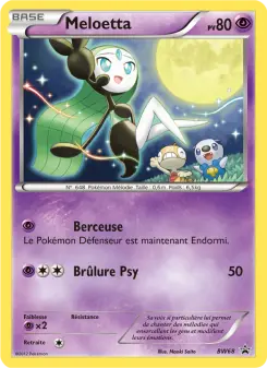 Carte Pokémon Meloetta