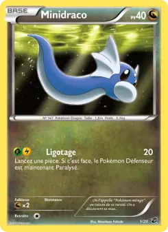 Carte Pokémon Minidraco