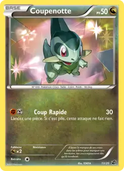 Carte Pokémon Coupenotte
