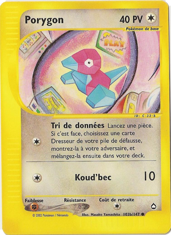 Porygon from Aquapolis