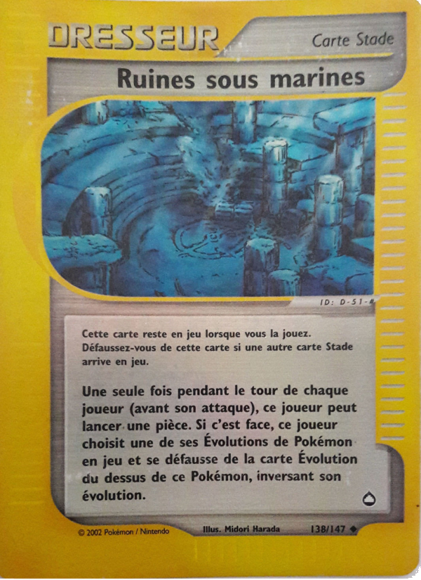 Ruines sous marines