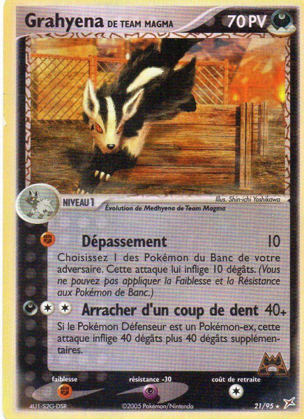 Grahyena de Team Magma