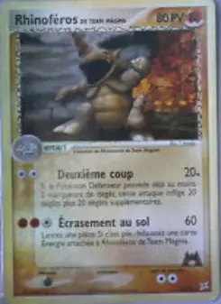 Rhinoféros de Team Magma