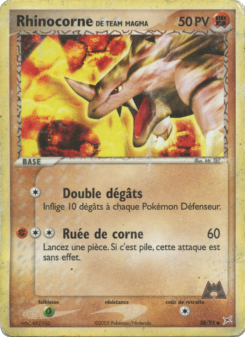 Rhinocorne de Team Magma