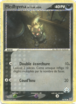 Medhyena de Team Aqua