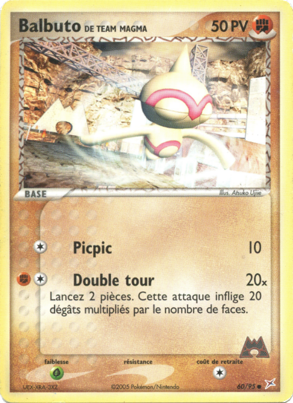 Balbuto de Team Magma