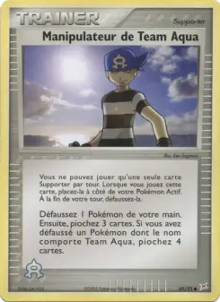 Manipulateur de Team Aqua