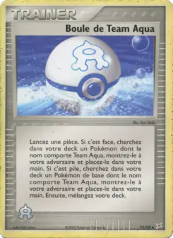 Boule de Team Aqua