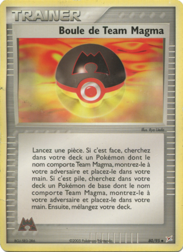 Boule de Team Magma