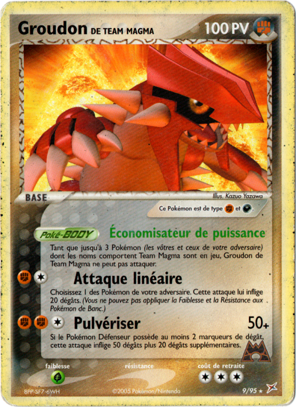 Groudon de Team Magma