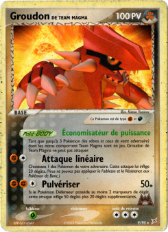 Groudon de Team Magma