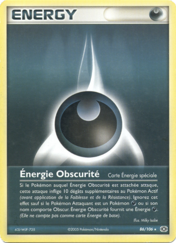 Énergie Obscurité