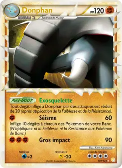 Carte Pokémon Donphan