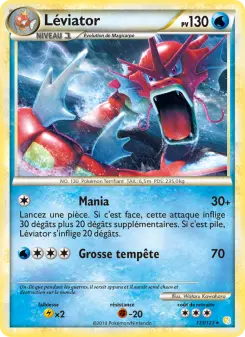 Carte Pokémon Léviator