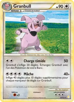 Carte Pokémon Granbull