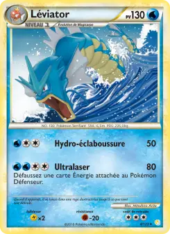 Photo carte Pokemon Léviator HeartGold SoulSilver 4/123