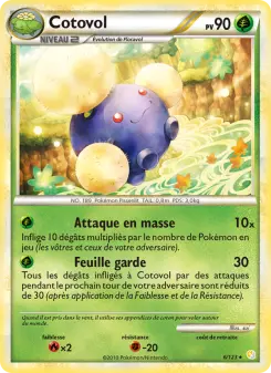 Carte Pokémon Cotovol