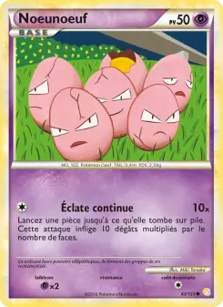 Carte Pokémon Noeunoeuf