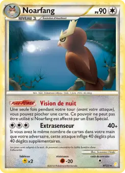 Carte Pokémon Noarfang