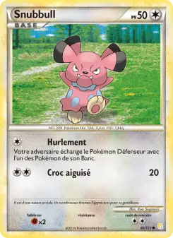 Carte Pokémon Snubbull