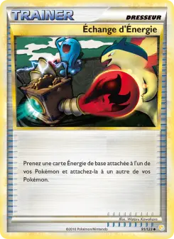 Carte Pokémon Échange d’Énergie