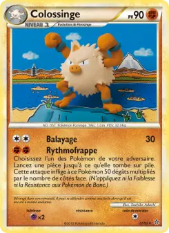 Photo carte Pokemon Colossinge Déchaînement 22/95