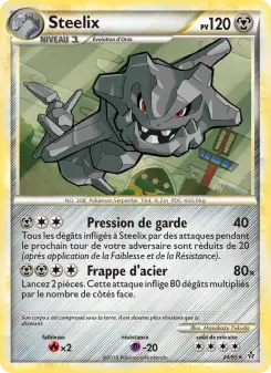 Photo carte Pokemon Steelix Déchaînement 24/95