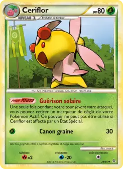 Carte Pokémon Ceriflor
