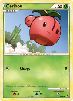 Carte Pokémon Ceribou