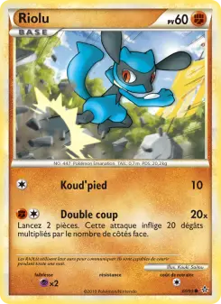 Carte Pokémon Riolu