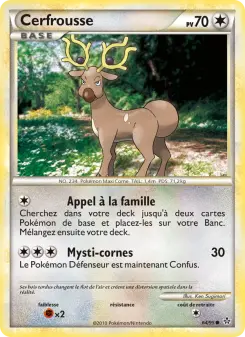 Carte Pokémon Cerfrousse