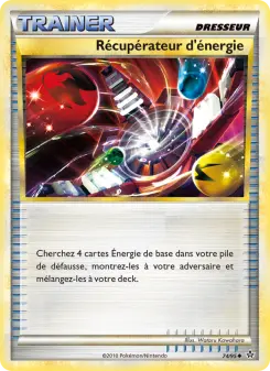 Carte Pokémon Récupérateur d’énergie